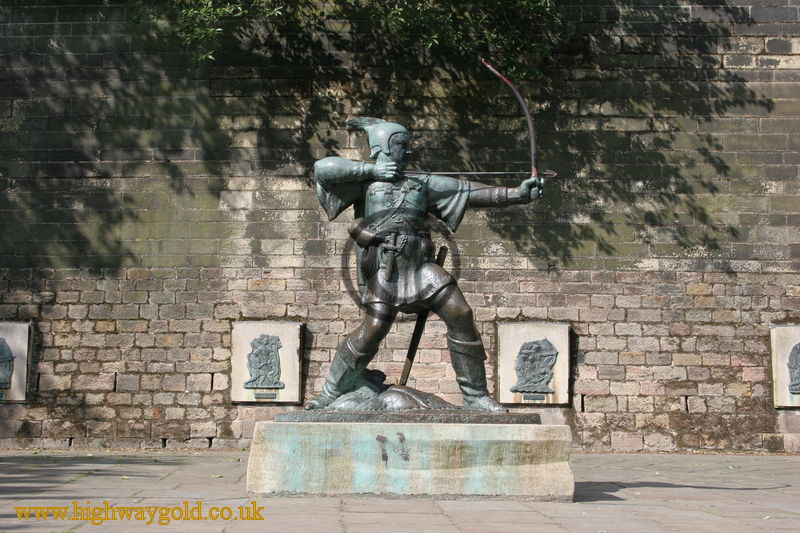Statue of Robin Hood