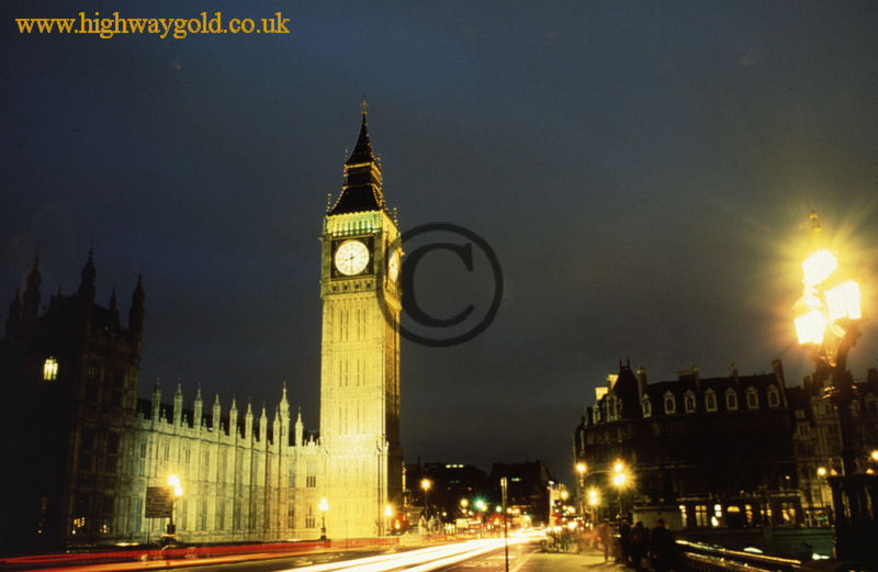 Clock tower of the Palace of Westminster.