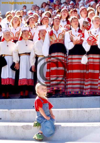Estonian Song festival in Tallinn