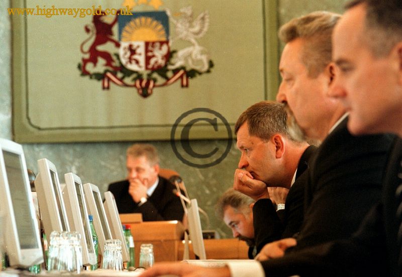 Cabinet session in Riga