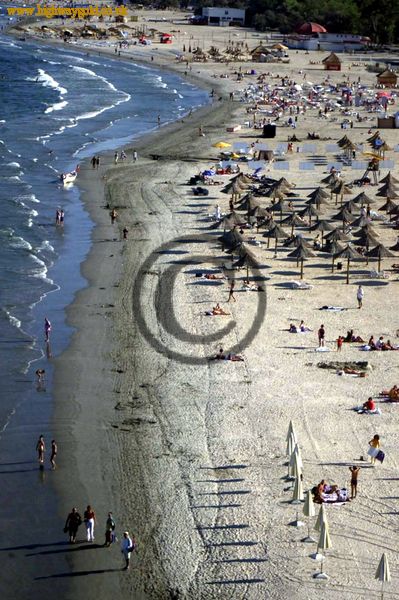 Mamaia Beach on the Black Sea