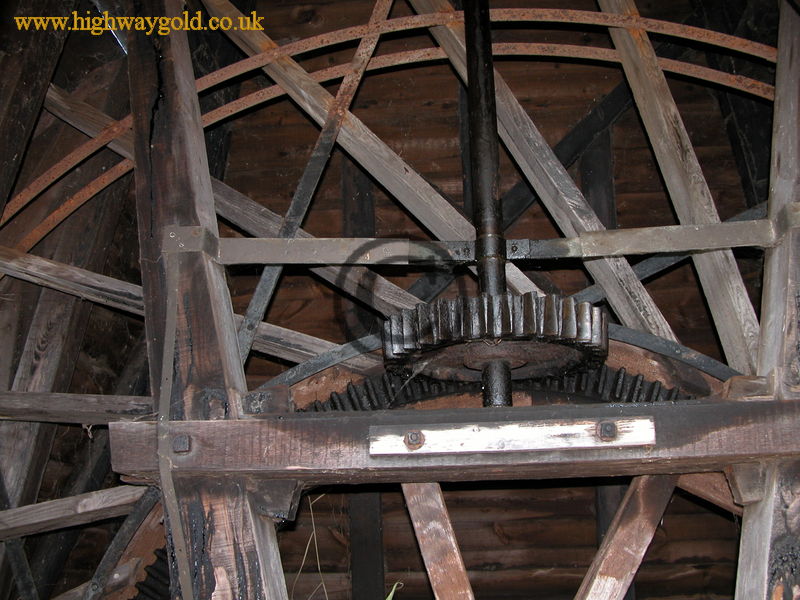 View inside the Wicken Fen Windpump