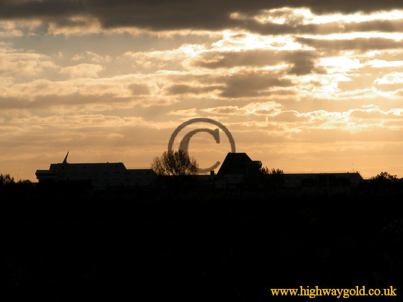 Building beside the river Lek