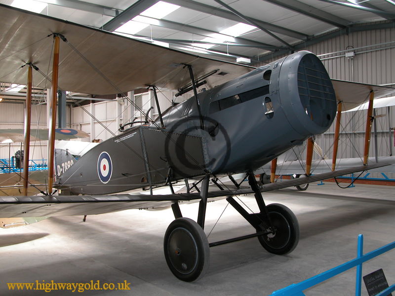 Bristol Fighter without engine