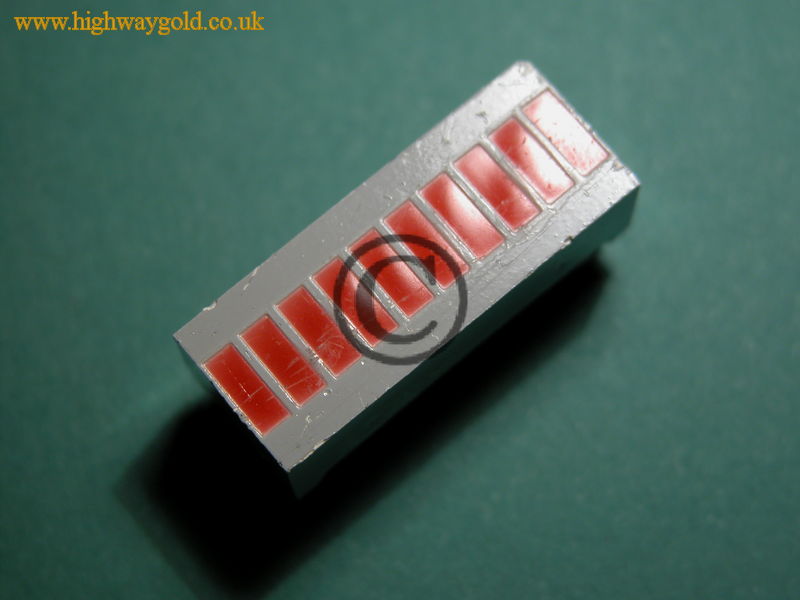 10 Segment Bargraph Display