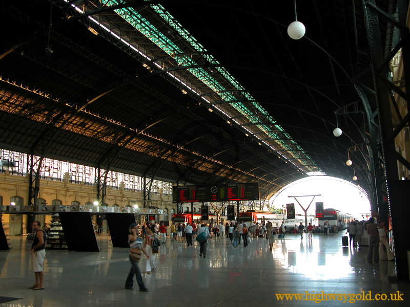 Valencia Railway Station Platform