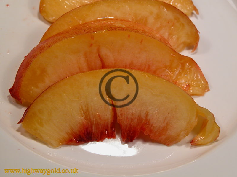 Nectarine Slices