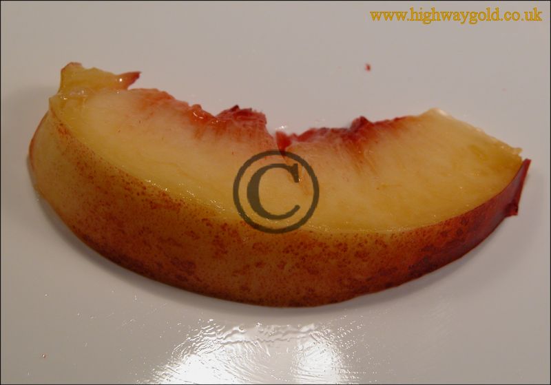 Nectarine Slice
