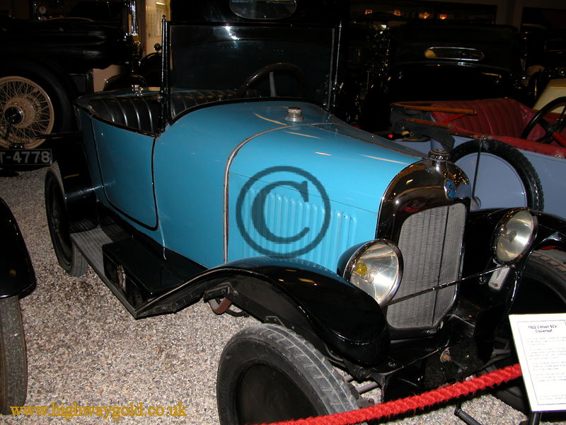 1922 Citroen 5CV Cloverleaf