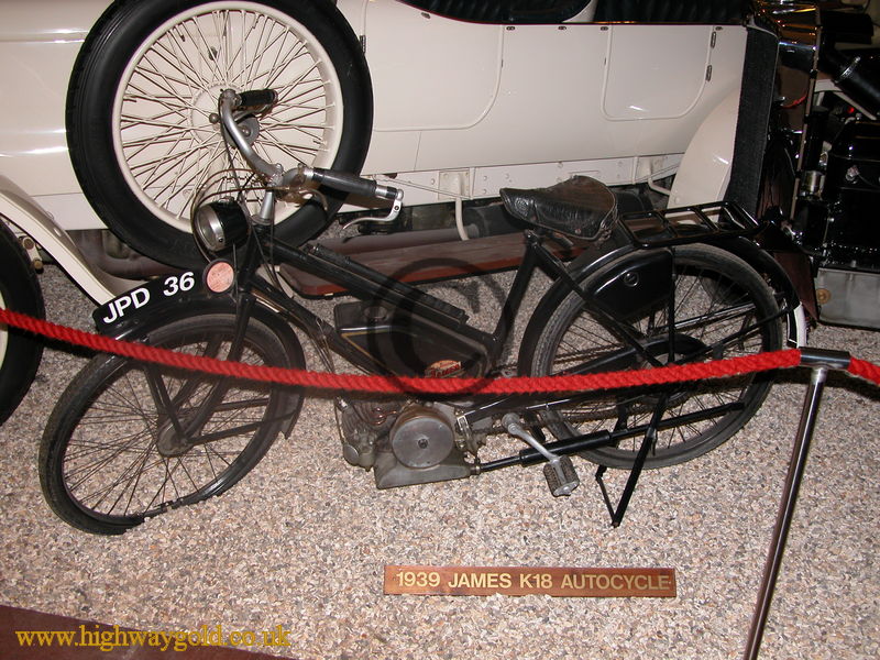1939 James K18 Autocycle