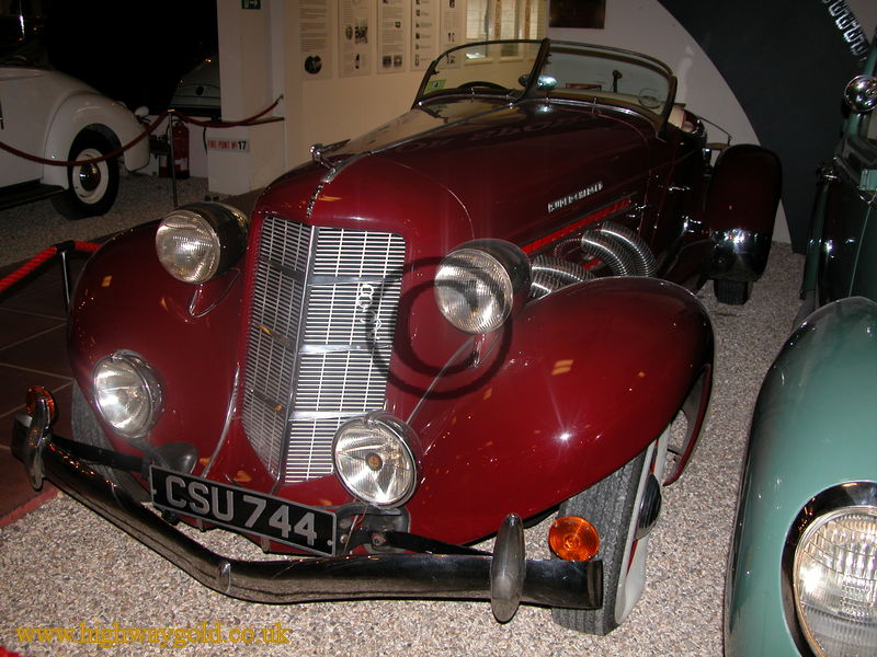 1936 Auburn 852 Supercharged Boat Tail Speedster