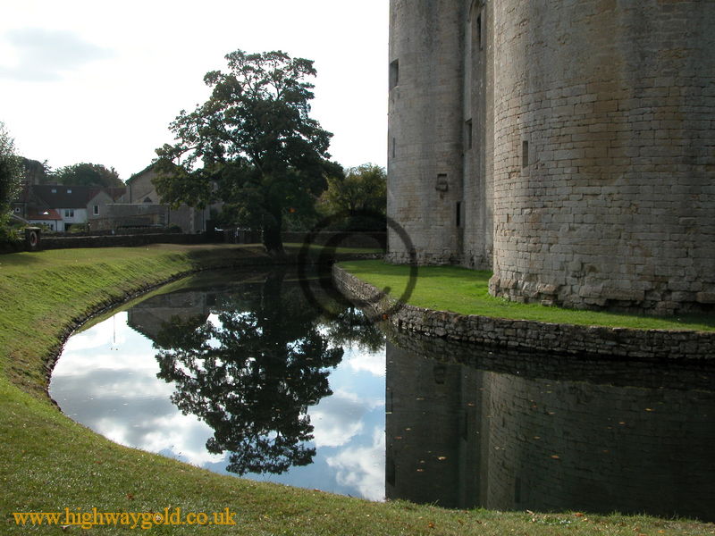 Nunney Castle Moat