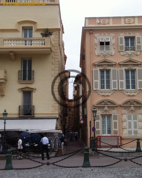 Side streets of Monaco Ville