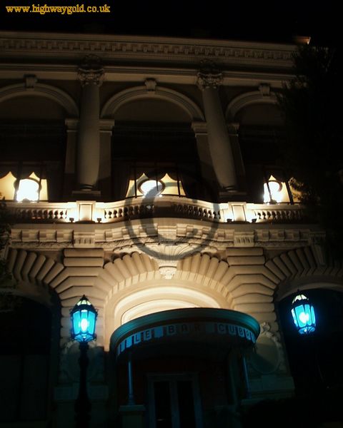 Side view of the building