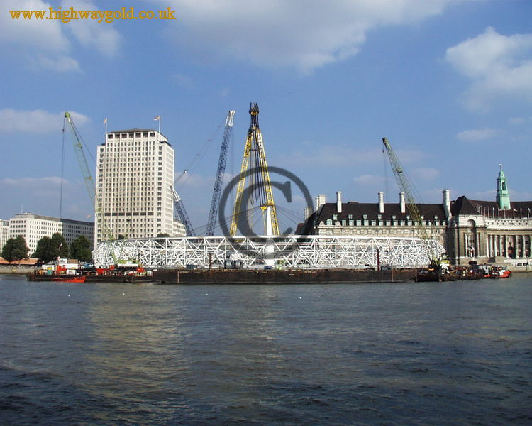 Raising The Millennium Wheel