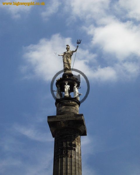 Britannia on Nelson's Monument