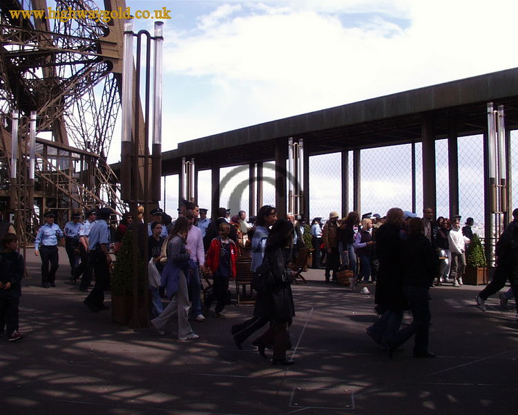 Shot taken during an action scene on the Tower