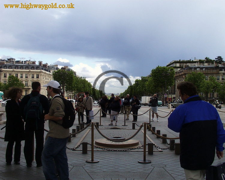 Memorial Flame of the Unknown Soldier WWI