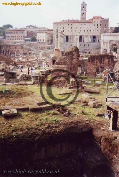 The ancient Roman Forum