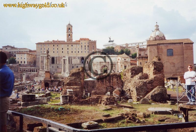 The ancient Roman Forum