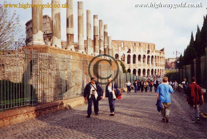 View towards the Colosseum