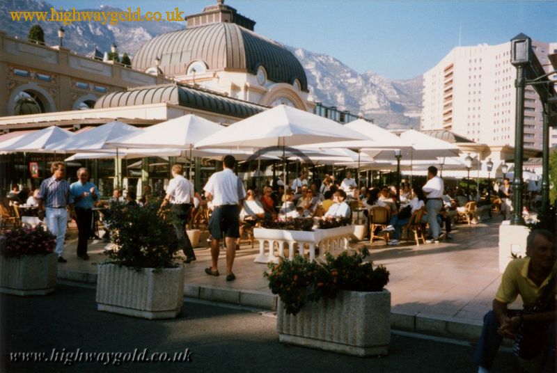 Daytime shot with the Casino in the background