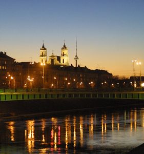 The old town of Vilnius