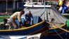 Fishermen in the Harbour at MarsaXlokk
