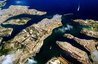 Aerial view of Valletta's Harbours