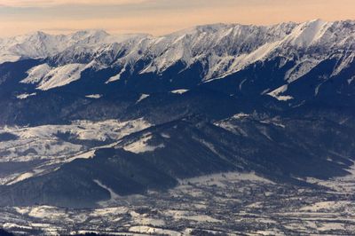 The Bucegi mountain chain