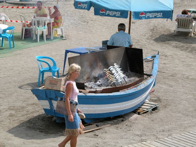 Sardines on the Barbecue