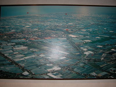 Aerial view of the area