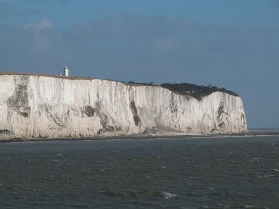 The white cliffs of Dover