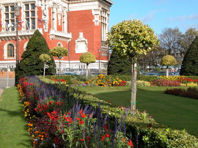 Gardens in front of the Town Hall