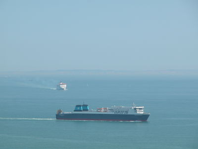 View towards the French Coast