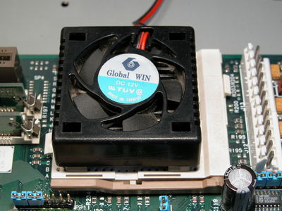 Processor Socket with Heatsink Fan