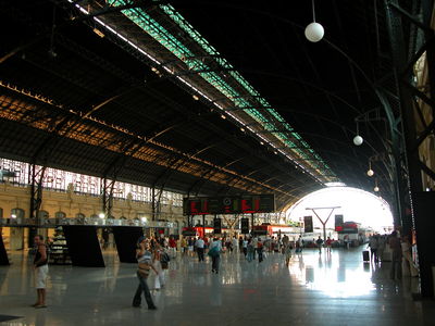 Valencia Railway Station Platform