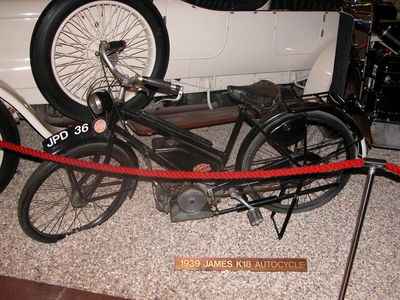 1939 James K18 Autocycle
