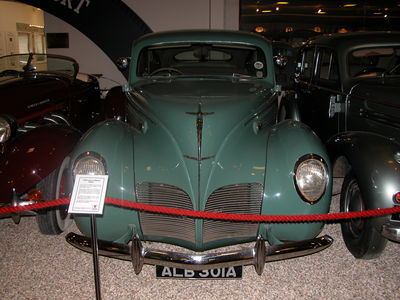 1938 Lincoln Zephyr Sedan