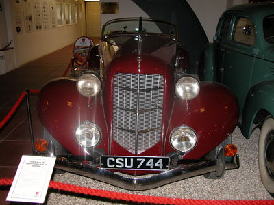 1936 Auburn 852 Supercharged Boat Tail Speedster