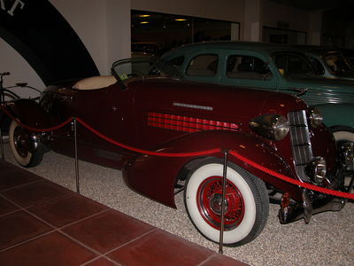 1936 Auburn 852 Supercharged Boat Tail Speedster
