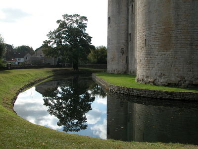 Nunney Castle Moat