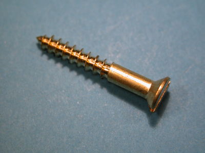 Brass Woodscrew