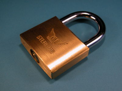 Sterling Padlock