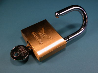 Padlock and Key