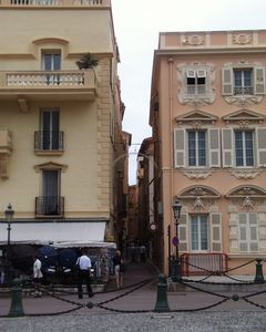 Side streets of Monaco Ville