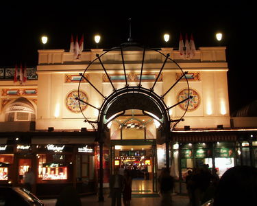 Main entrance to the casino