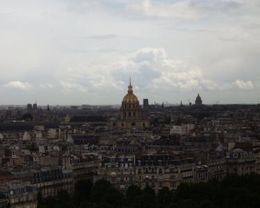 View of the dome from the Eiffel Tower