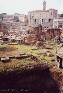 The ancient Roman Forum