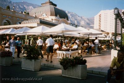 Daytime shot with the Casino in the background